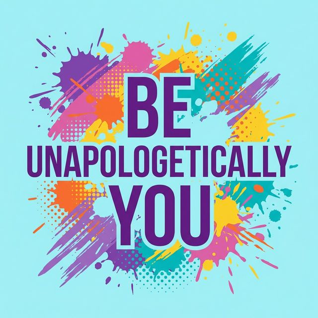 Be unapologetically you